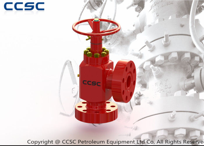 CCSC Oil And Gas Choke Valve Flange Connected Working Pressure 2 000psi