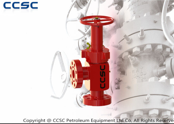 High Pressure Adjustable Choke Valve Needle Type Easy Operation Simple