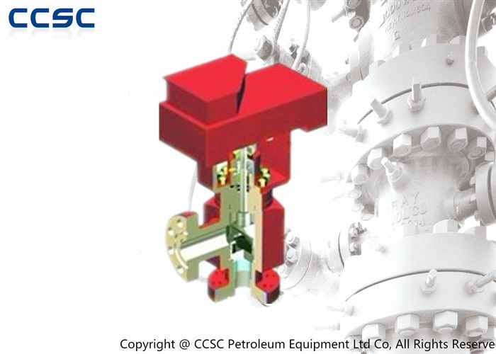 API 6A Approved Adjustable Choke Valve High Pressure Size 2 1/16 quot 5 1/8 quot