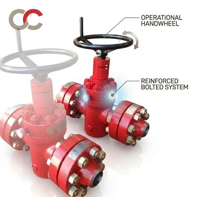 API 6A Flanged Wellhead Gate Valve 2-1/16 Inch 5000 PSI PSL3 EE-NL Dual Seal Expanding Gate