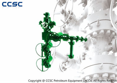 API 6A Approved Frac Wellhead , Oil Wellhead Christmas Tree 2,000psi - 20,000psi