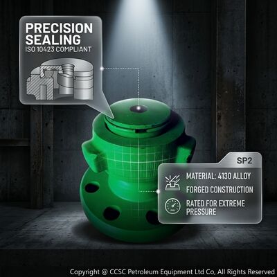 Flapper Style High Pressure Check Valve API 6A 15000psi Forged Body Internal Access Design for Drilling