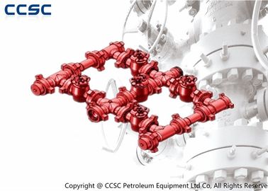 CCSC Flowback Choke Manifold , Choke Valve Wellhead Low Torque Operation