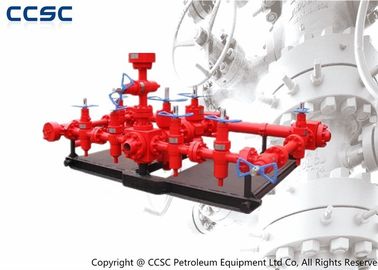 10000psi Hydraulic Choke Valve , Flanged Connection Adjustable Choke Valve