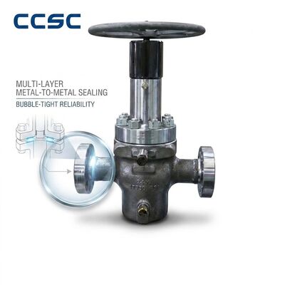 Bellow Seal Forged Steel Gate Valve A105 1.5 Inch 800LB Zero Emission Flanged Toxic Chemical Service