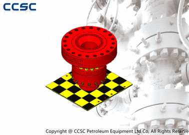 Alloy Steel Wellhead And Christmas Tree Parts , Model C BOP Test Stump All Color