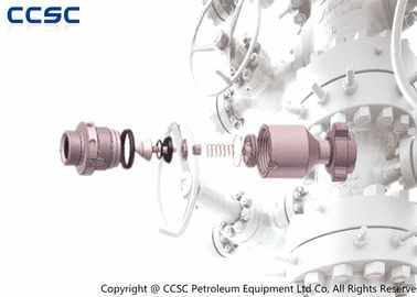 2 Inch Inline Check Valve High Pressure Dart Type Hammer Union End Connection