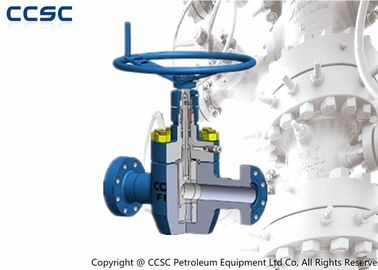 CCSC Large Diameter Gate Valves , API 6A Approved Pressure Seal Gate Valve