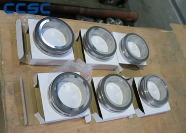 SS Steel Gate Valve Spare Parts , Gate Valve Seat With Tungsten Carbide Surface