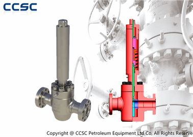 1-7 Inch Actuated Gate Valves , Hydraulic Surface Safety Valve Easy Disassembling