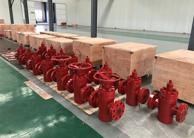 Manual FLS Gate Valve For Oilfield Wellhead 5000psi EE-NL U PSL2 PR2